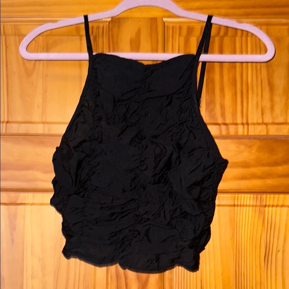 Black Crop Top